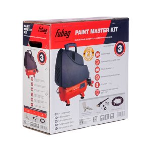 FUBAG Компрессорный набор Paint Master Kit безмасляный компрессор + 3 предмета в Чебоксарах фото