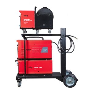 FUBAG Сварочный полуавтомат XMIG 500T DW PULSE  + Подающий механизм DRIVE XMIG DW PULSE  + Горелка FB 550W 3m  + Блок жидкостного охлаждения Cool XMIG  + Шланг-пакет 5 метров 95мм2 14 pol с жидкостным охлаждением + Тележка XM в Чебоксарах фото