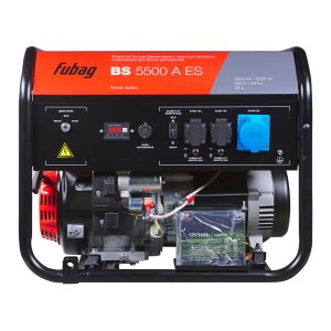 FUBAG Бензиновый генератор с электростартером и коннектором автоматики BS 5500 A ES в Чебоксарах фото