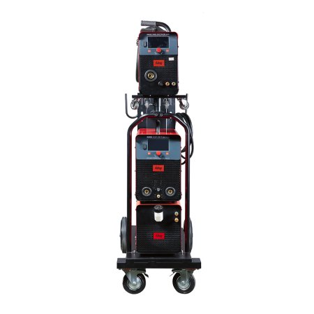 FUBAG Сварочный полуавтомат XMIG 500T DW PULSE  + Подающий механизм DRIVE XMIG DW PULSE  + Горелка FB 550W 3m  + Блок жидкостного охлаждения Cool XMIG  + Шланг-пакет 5 метров 95мм2 14 pol с жидкостным охлаждением + Тележка XM в Чебоксарах фото