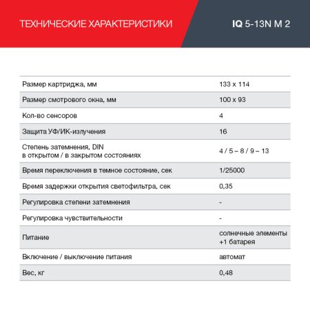  Маска сварщика Хамелеон с регулирующимся фильтром FUBAG IQ 5-13N M 2 в Чебоксарах фото
