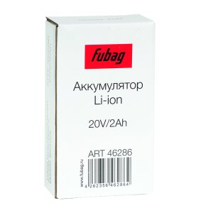 Аккумуляторная батарея FLI5S1P1202 Li-ion к бензиновым газонокосилкам FUBAG с электростартером и минирайдеру (20V/2Ah) в Чебоксарах фото