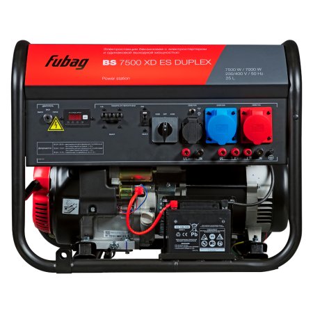 Бензиновый генератор FUBAG BS 7500 XD ES DUPLEX в Чебоксарах фото