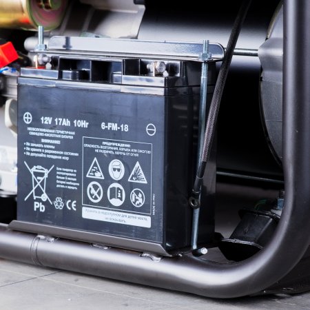 Бензиновый генератор FUBAG BS 9000 DA ES (трехфазный) с электростартером и коннектором автоматики в Чебоксарах фото