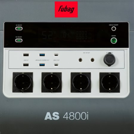 Портативная электростанция FUBAG AS 4800i (аккумулятор LiFePO4) в Чебоксарах фото