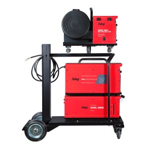 FUBAG Сварочный полуавтомат XMIG 500T DW PULSE  + Подающий механизм DRIVE XMIG DW PULSE  + Горелка FB 550W 3m  + Блок жидкостного охлаждения Cool XMIG  + Шланг-пакет 5 метров 95мм2 14 pol с жидкостным охлаждением + Тележка XM в Чебоксарах фото