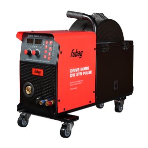 Сварочный полуавтомат_INMIG 500T DW SYN PULSE (арт. 31443) + Подающий механизм DRIVE INMIG DW SYN PULSE (41105) + Горелка FB 550W 3m (31652) + Блок жидкостного охлаждения Cool 70__для арт. 31406_31443_31453_31455_31456_31457_31454 (31409) + Тележка_для ар в Чебоксарах фото