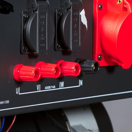 Бензиновый генератор FUBAG BS 8000 DA ES (трехфазный) с электростартером и коннектором автоматики в Чебоксарах фото