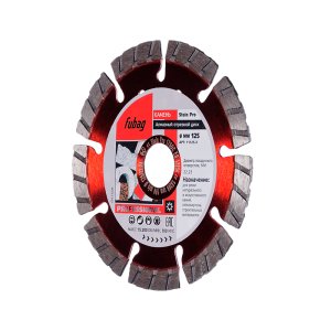 Алмазный отрезной диск FUBAG Stein Pro D125 мм/ 22.2 мм по камню в Чебоксарах фото