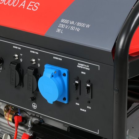 Бензиновый генератор FUBAG BS 9000 A ES с электростартером и коннектором автоматики в Чебоксарах фото