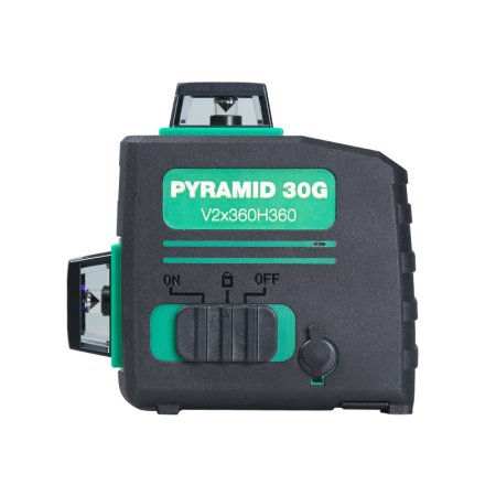 FUBAG уровень лазерный 3D с зеленым лучом Pyramid 30G V2х360H360 в Чебоксарах фото