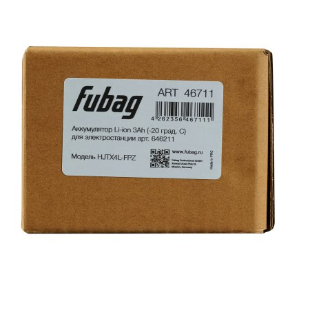 Аккумулятор FUBAG li-ion 3Ah для инверторного генератора TI 11000 A ES (арт. 646211) купить в Чебоксарах